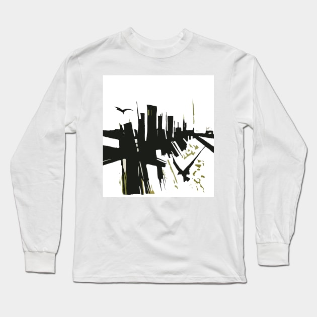 Cityscape Long Sleeve T-Shirt by Stufnthat